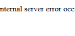 Co oznacza błąd "Internal Server Error" i jak go naprawić?